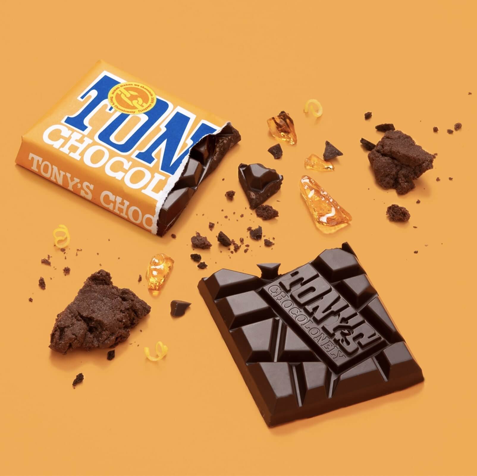 Vegan Chocolate Bar - Biscuit Lemon Caramel - The Plastic Free Co.